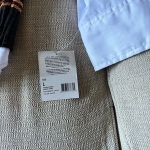 New Harry Potter Griffendor Sweater vest and button down white shirt.